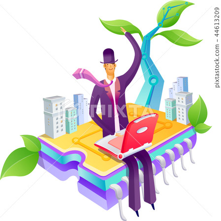 Business, illustration 44613209