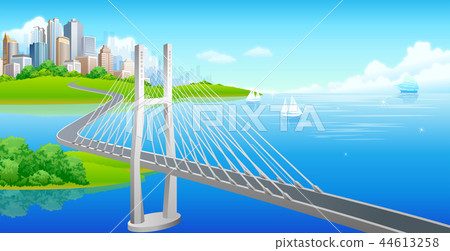 Landscape, illustration 44613258