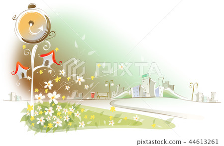 Landscape, illustration 44613261