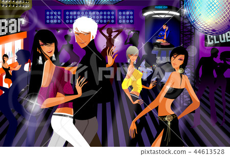 People, party, life, illustration 44613528