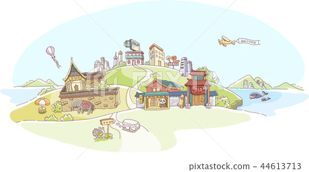 Concept, illustration 44613713