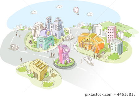 Concept, illustration 44613813