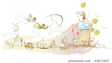 業務，插圖 44613947