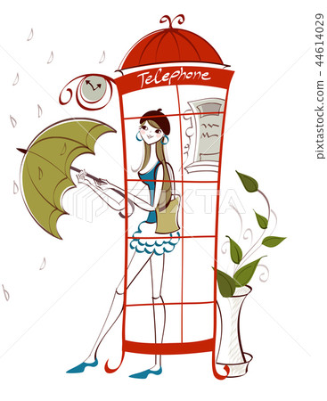 City, life, illustration 44614029