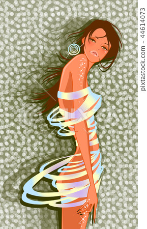 生活，美麗，插圖 44614073
