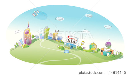 Concept, illustration 44614240