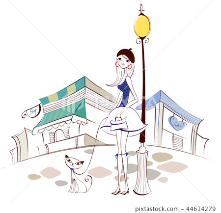 City, life, illustration City, life, illustration 44614279