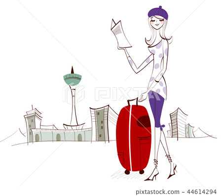 City, life, illustration 44614294