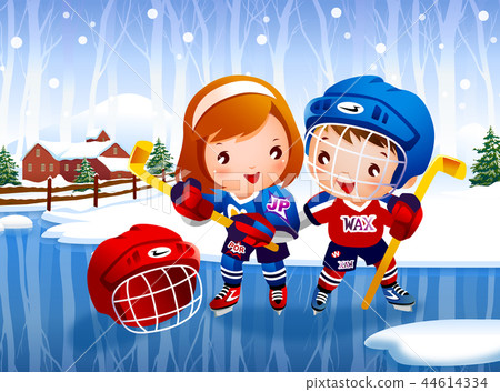 Children, sports, illustration Children, sports, illustration 44614334
