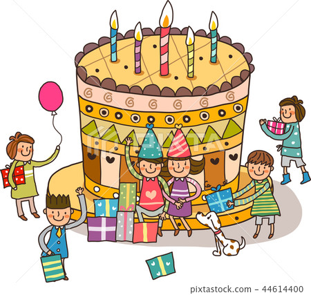 Children, school, illustration 44614400