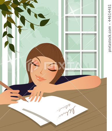 Love, heart, illustration 44614481