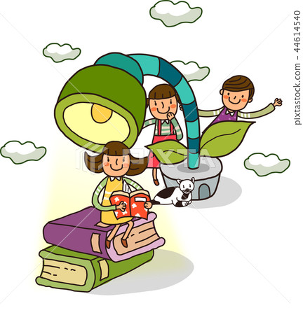 Children, school, illustration 44614540