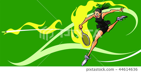 Dynamic, vitality, person, illustration 44614636