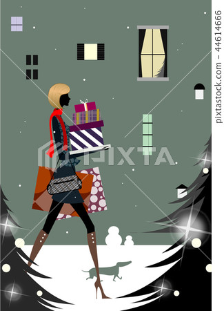 Modern, simple, illustration 44614666