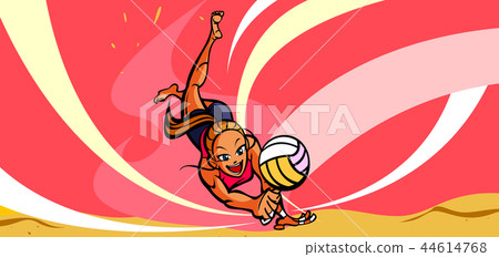 Dynamic, vitality, person, illustration Dynamic, vitality, person, illustration 44614768