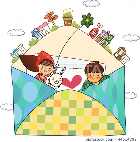 Love, heart, illustration 44614792