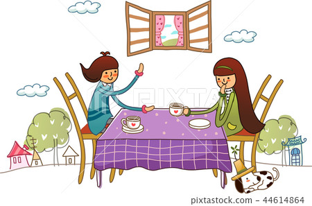 Love, heart, illustration 44614864