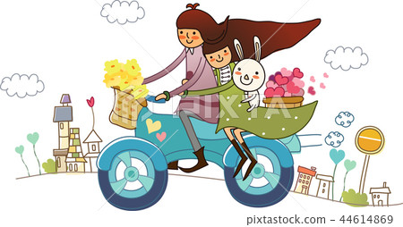 Love, heart, illustration 44614869