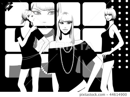 Luxury, luxury, illustration 44614900