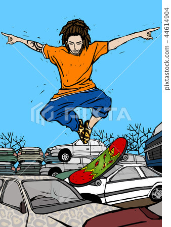 City, life, illustration 44614904