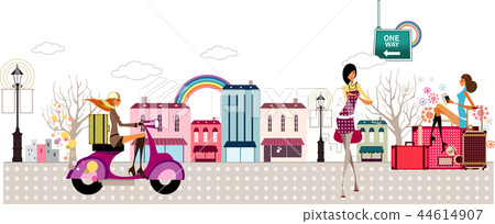 生活，插圖 44614907