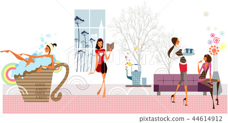 Life, illustration Life, illustration 44614912