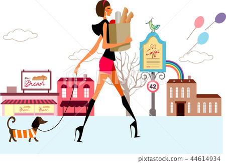 生活，插圖 44614934