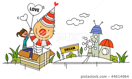 Life, illustration 44614964