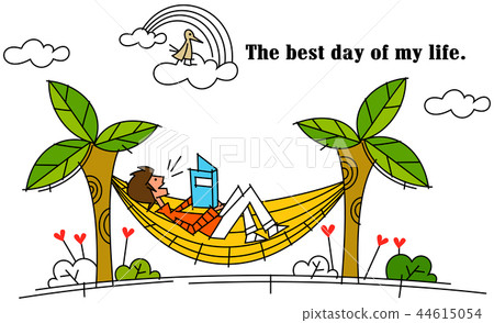 Life, illustration Life, illustration 44615054