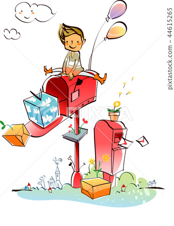 Happiness, life, illustration Happiness, life, illustration 44615265