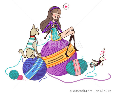 Love, life, illustration 44615276