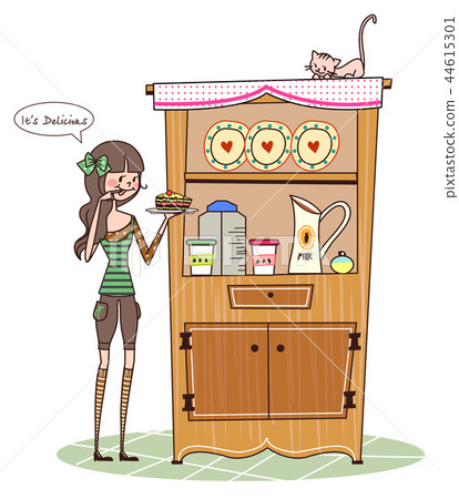 Love, life, illustration 44615301