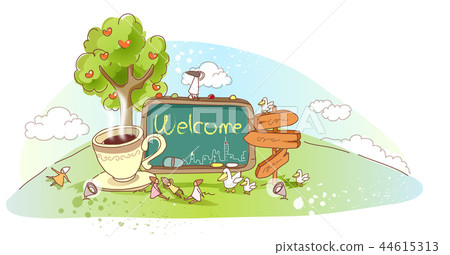 概念，例證 44615313