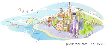 概念，例證 44615316