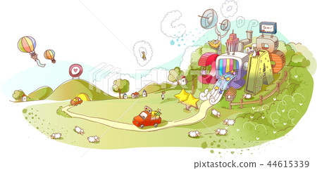 Concept, illustration 44615339