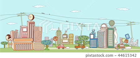 Concept, illustration 44615342