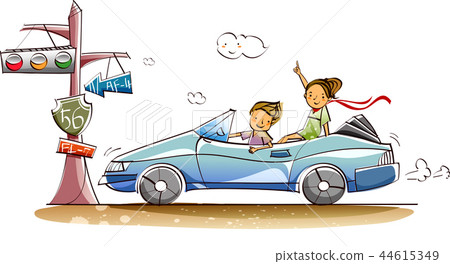 幸福，生活，插圖 44615349