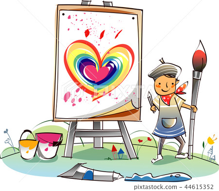 幸福，生活，插圖 44615352