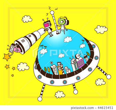 Future, tech, illustration 44615451