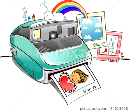 Happiness, life, illustration 44615458