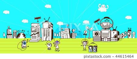 Future, tech, illustration Future, tech, illustration 44615464