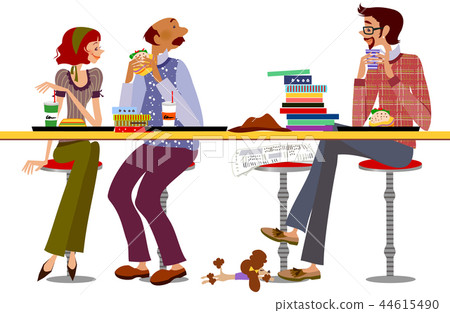 Life, people, illustration Life, people, illustration 44615490
