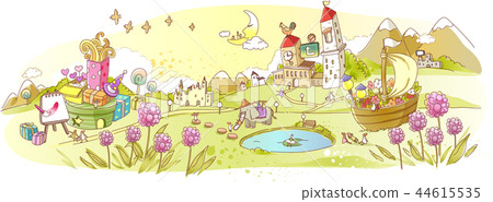 Concept, illustration 44615535