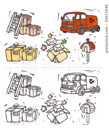 Antique, vintage, illustration 44615646