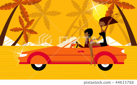 生活，人，插圖 44615788