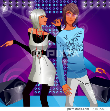 生活，人，插圖 44615809