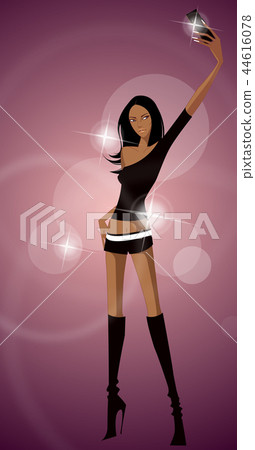 生活，人，插圖 44616078