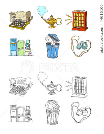 圖標，插圖 44616106