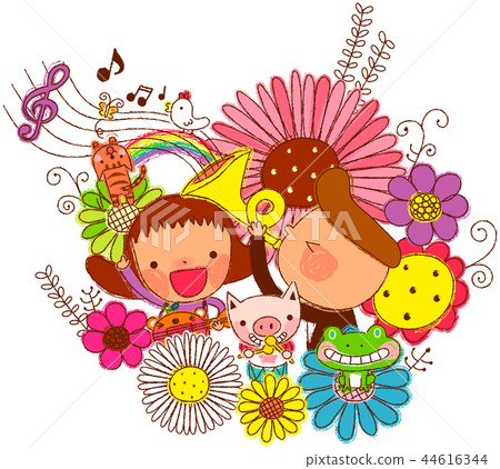 動物，概念，例證 44616344