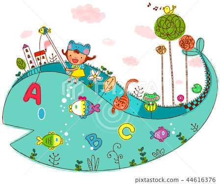 Animal, concept, illustration Animal, concept, illustration 44616376
